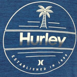 Hurley T-shirt XL Blue Soft